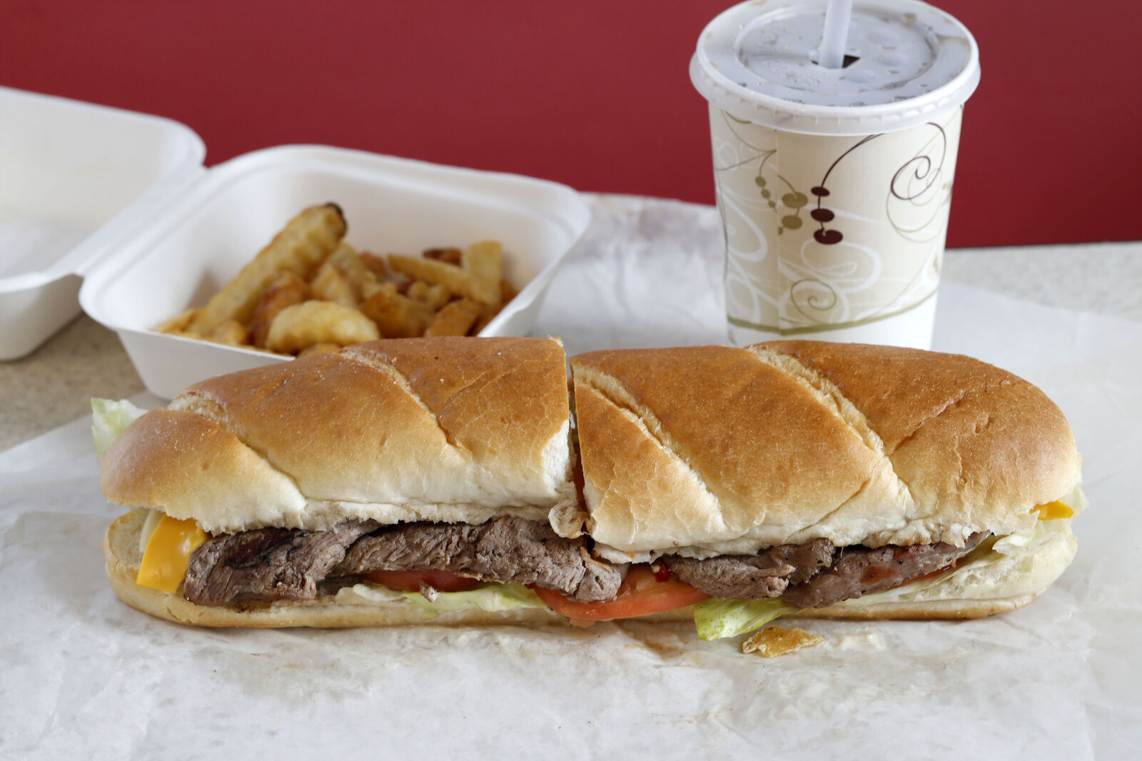 Sullivan's Charbroil ribeye sub